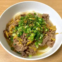 Snapdishの料理写真:牛肉うどん|110さん