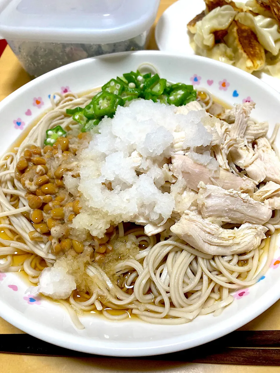 単身赴任中の男飯(おろし蕎麦)|おおもりの星さん