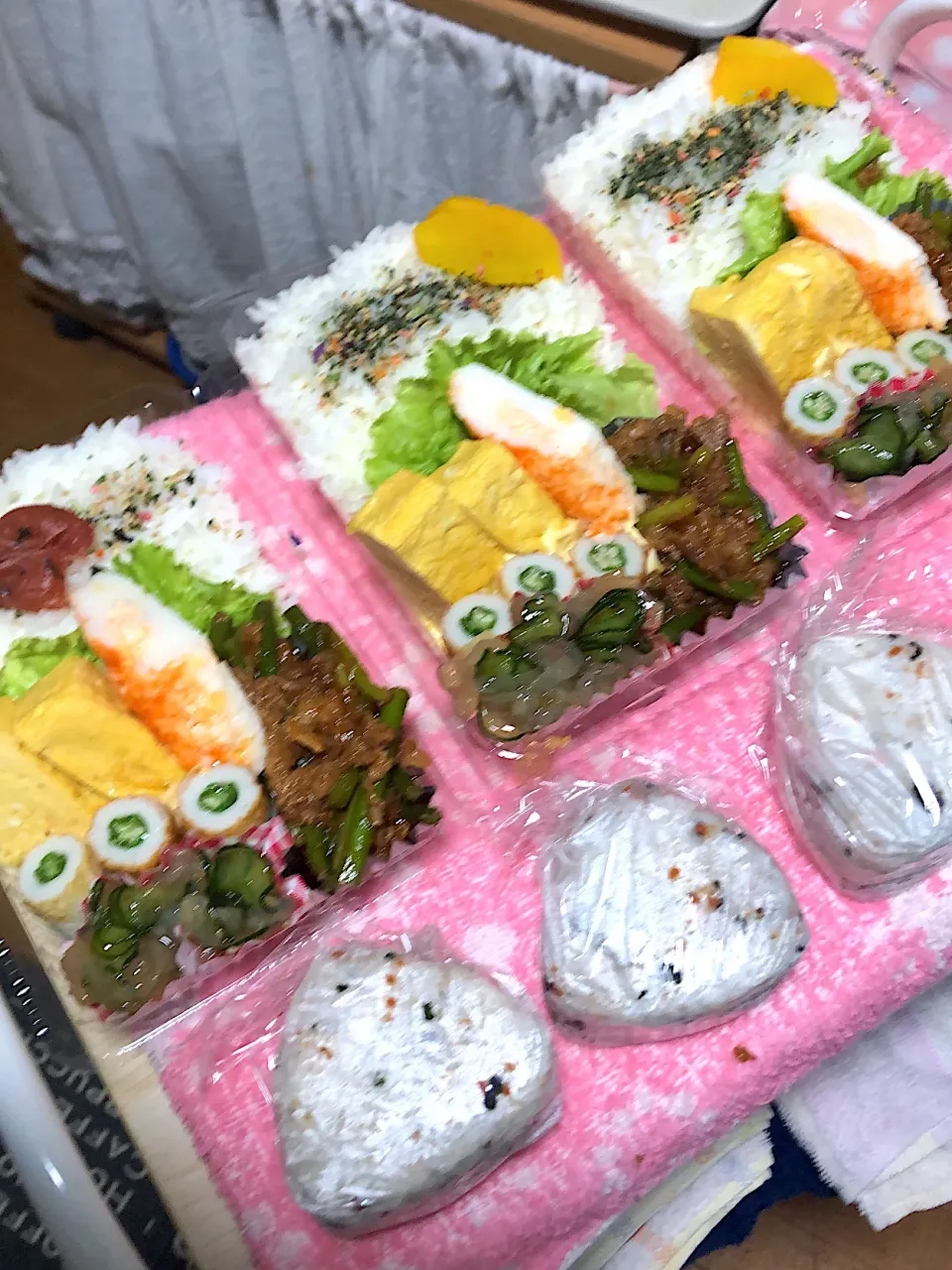 牛肉とニンニクの芽炒め弁当|魅耜さん