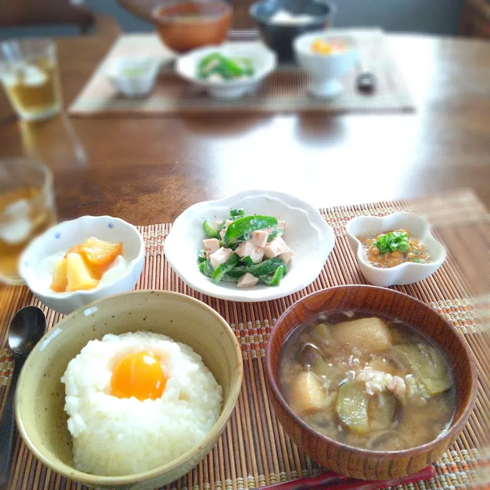 朝ごはん🌅！|まめころさん