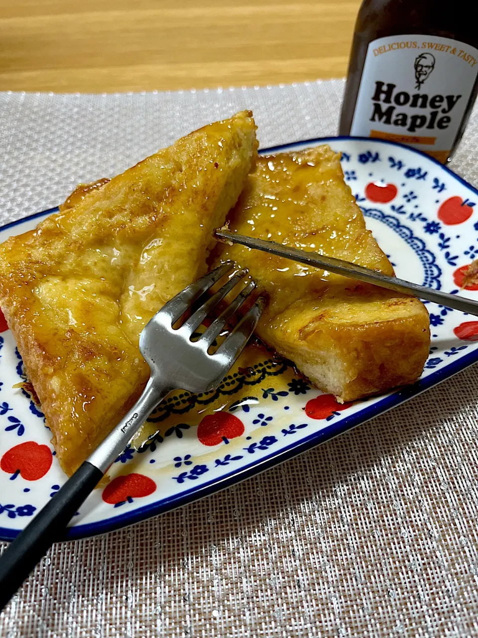 今日の朝ごはん~リッチなフレンチトースト~|ゆかｕさん