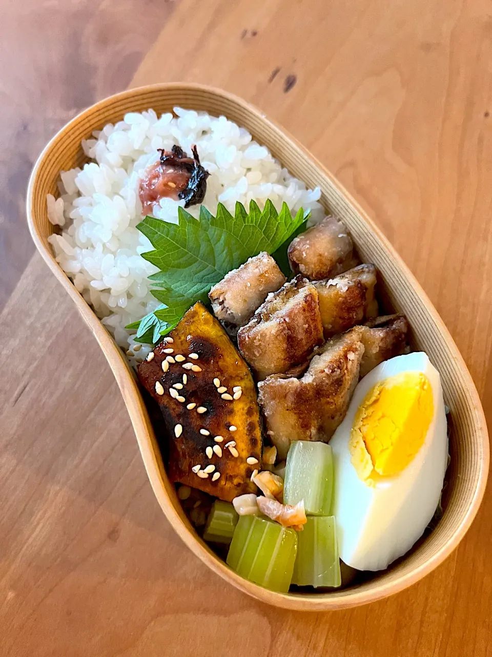 秋刀魚の竜田揚げ弁当|ひなこさん