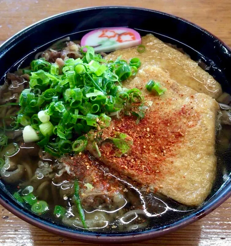 肉しのだ(乾麺)で昼ごはん|ばくあんしゃさん