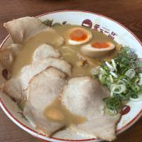 味玉チャーシューメン(こってり)大盛🍜⛰️