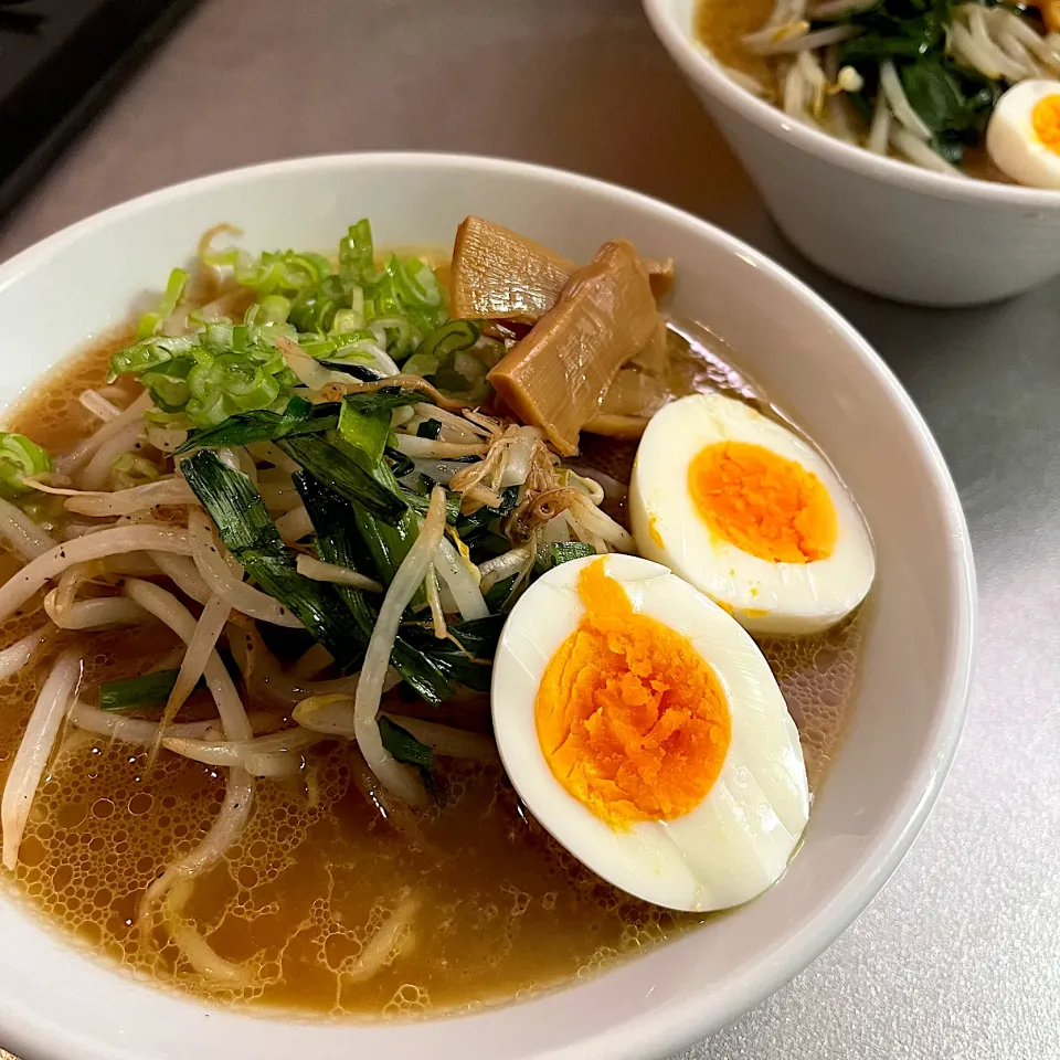 Snapdishの料理写真:ちゃんと作った生ラーメン|クッキじぃ。さん