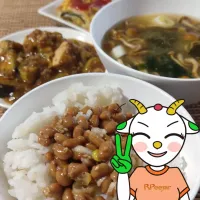 Snapdishの料理写真:昨晩の残り物に感謝|Rピージャーさん