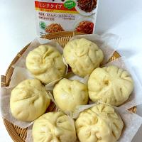 大豆ミートを使った手作り肉まん