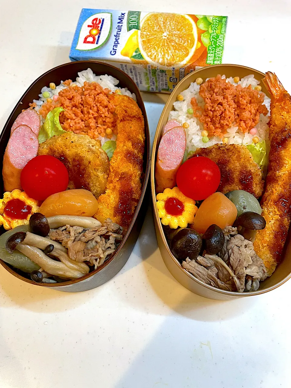 Snapdishの料理写真:2023.09.26 ＪＫと私のお弁当|こむぎさん