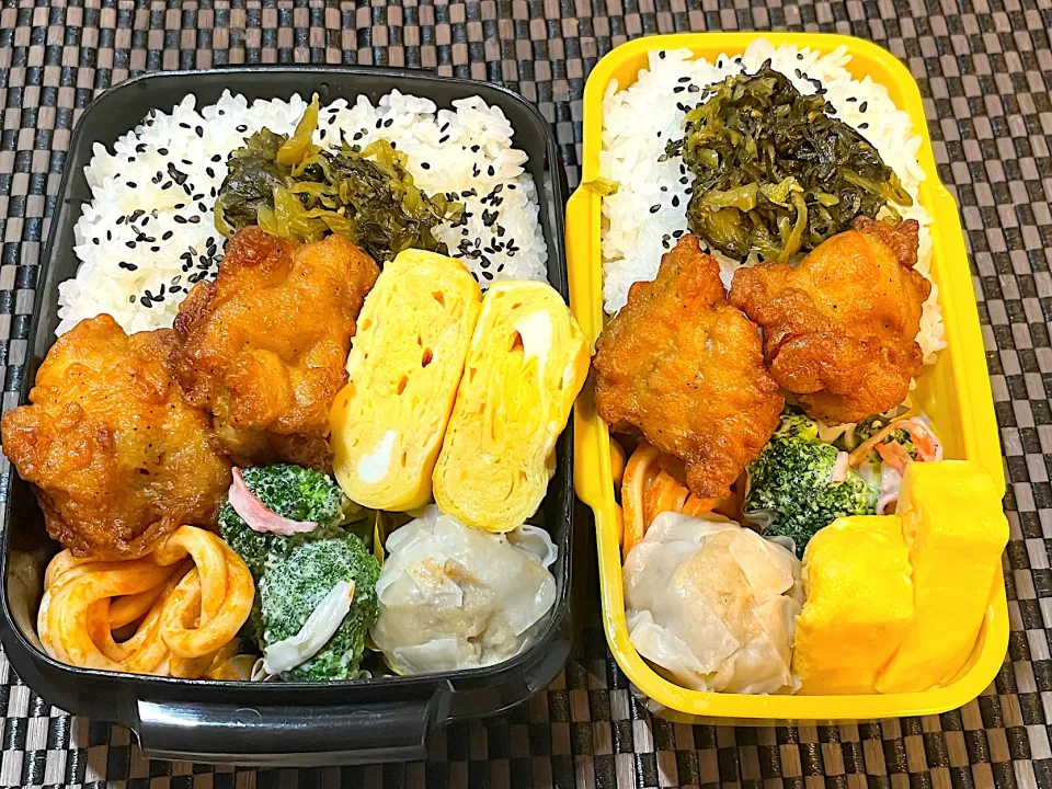 唐揚げ&しゅうまい弁当|いくさん