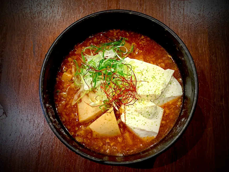 筍入り　麻婆豆腐温めん|半田手延べそうめんの店 阿波や壱兆さん