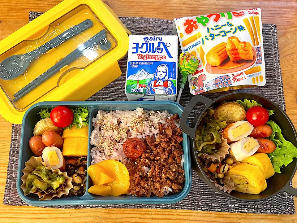 Snapdishの料理写真:今日のヤツのお弁当（R5.9.26）|え〜かさん