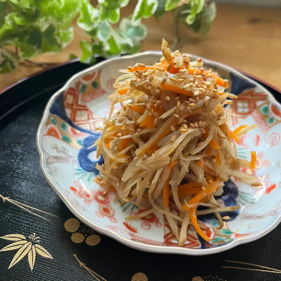 🌿🍂ショリショリ柔らかい口当たりの梅風味きんぴら🍃🍂|Hollyさん