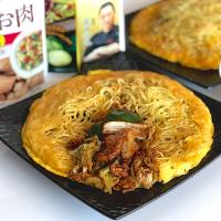 四川式回鍋肉de梅蘭風焼きそば
