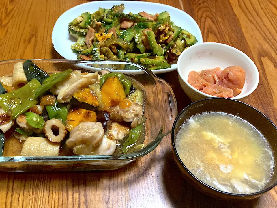 鶏肉と野菜の煮浸し。|kerryさん