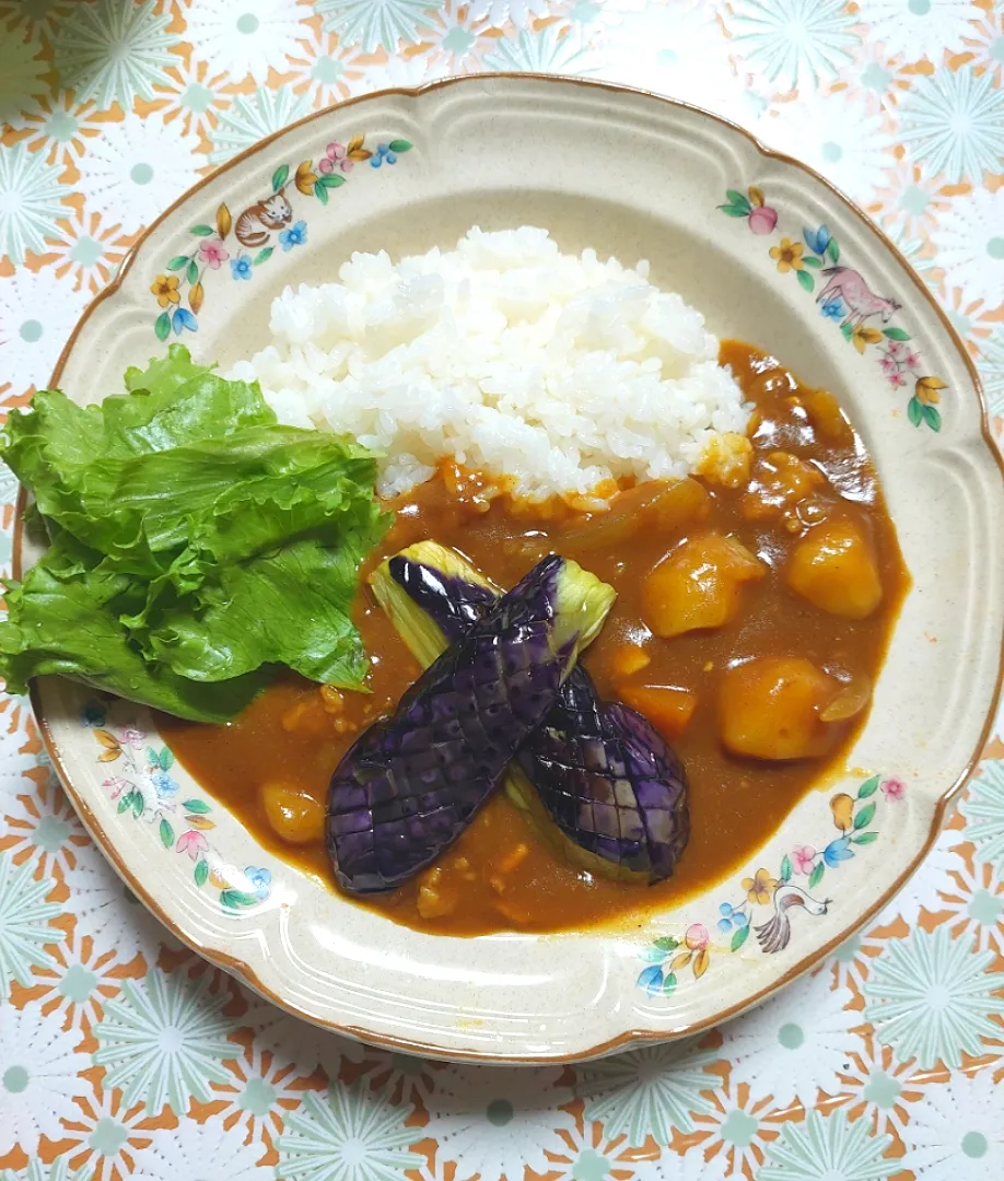 雪若丸のお米でカレーライス🍛|ひぃちゃんさん