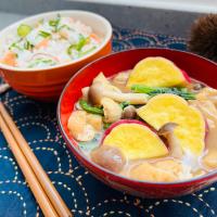 「さつまいも入りお味噌汁」