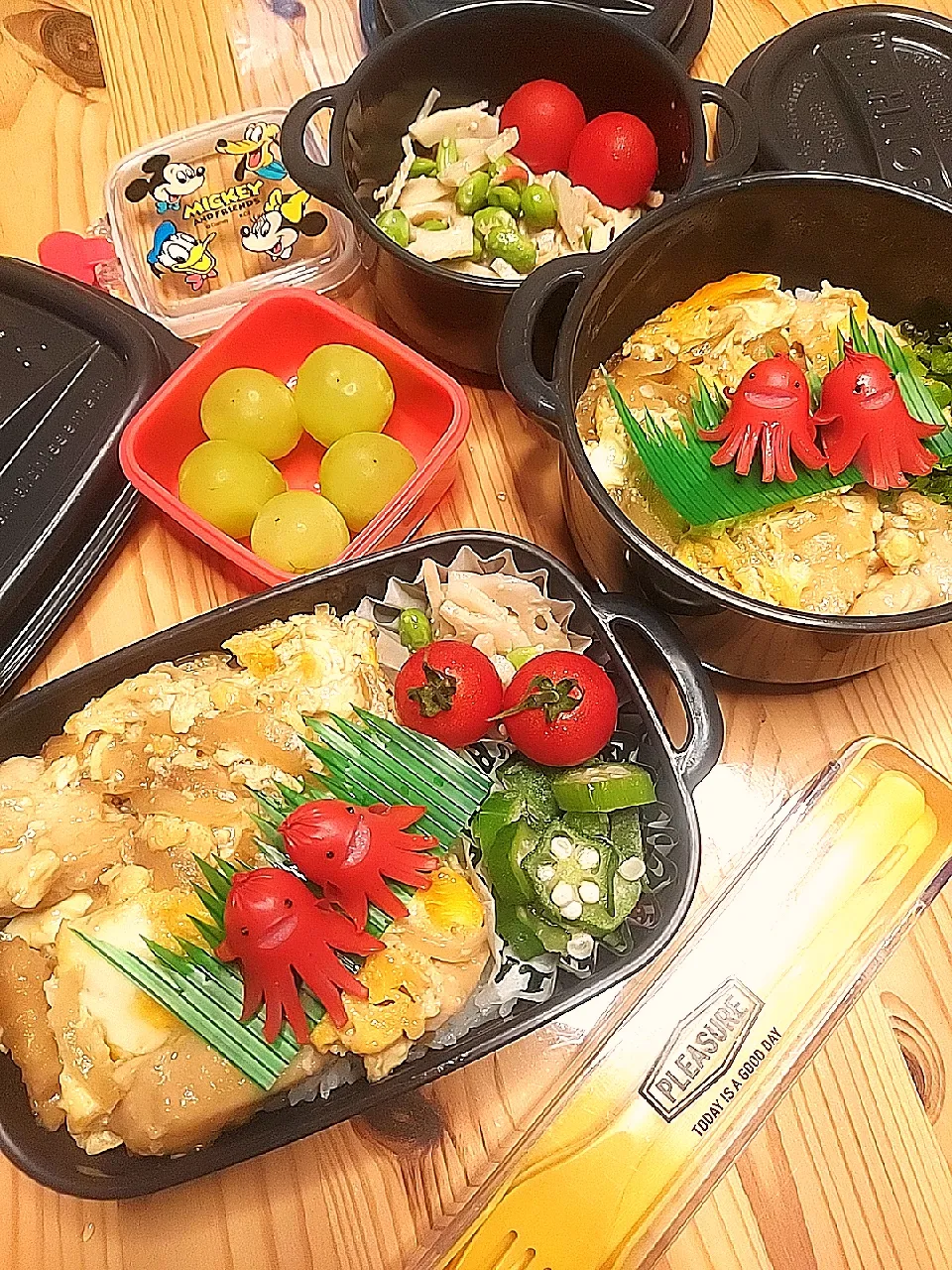 Snapdishの料理写真:2023.9.27 娘&自分弁当🍱|あずきラテさん