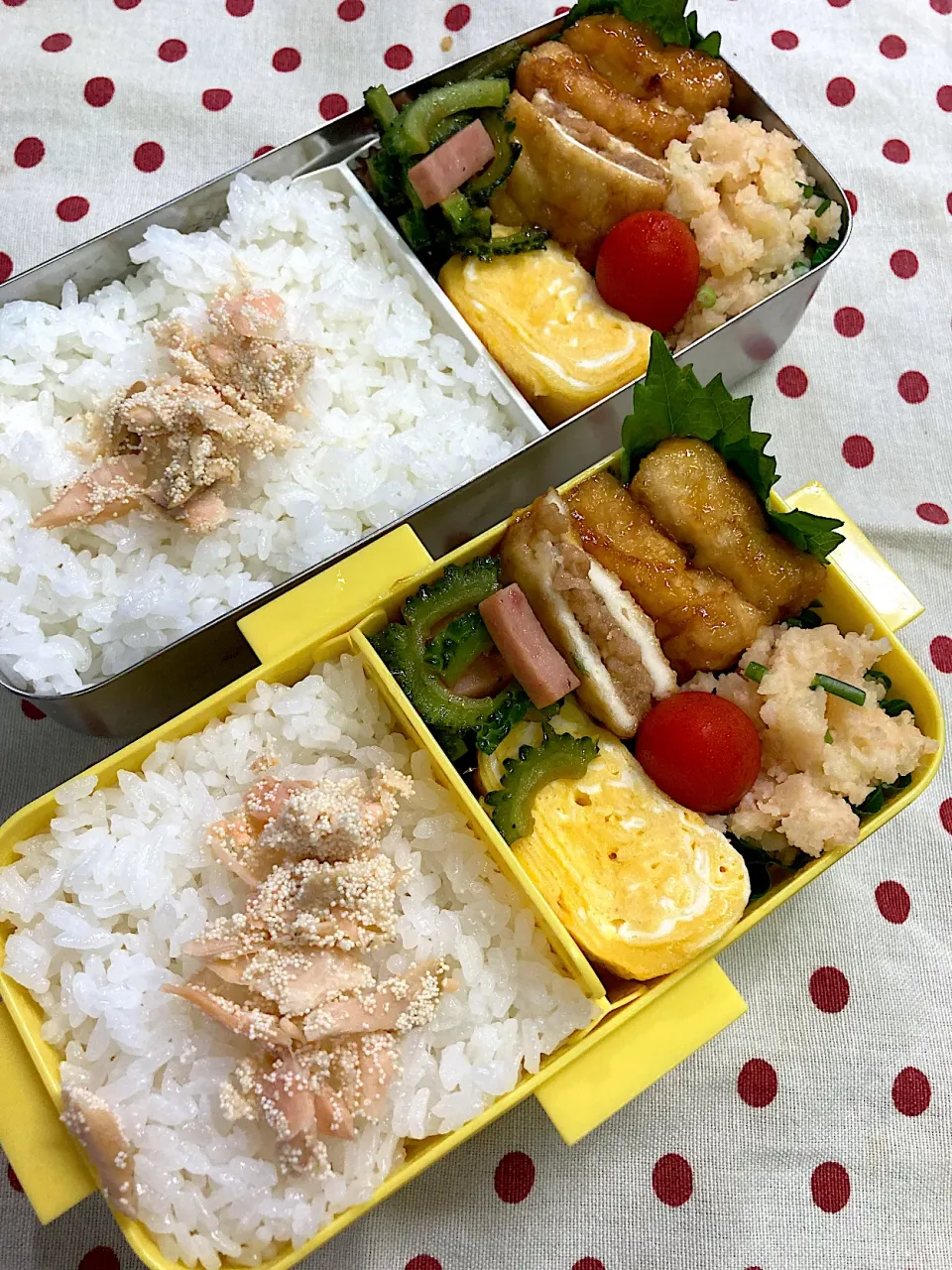 Snapdishの料理写真:9月27日 週の中日弁当🍱|sakuramochiさん