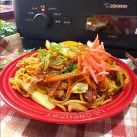 『象印EVERINO』レジグリで焼きそば
