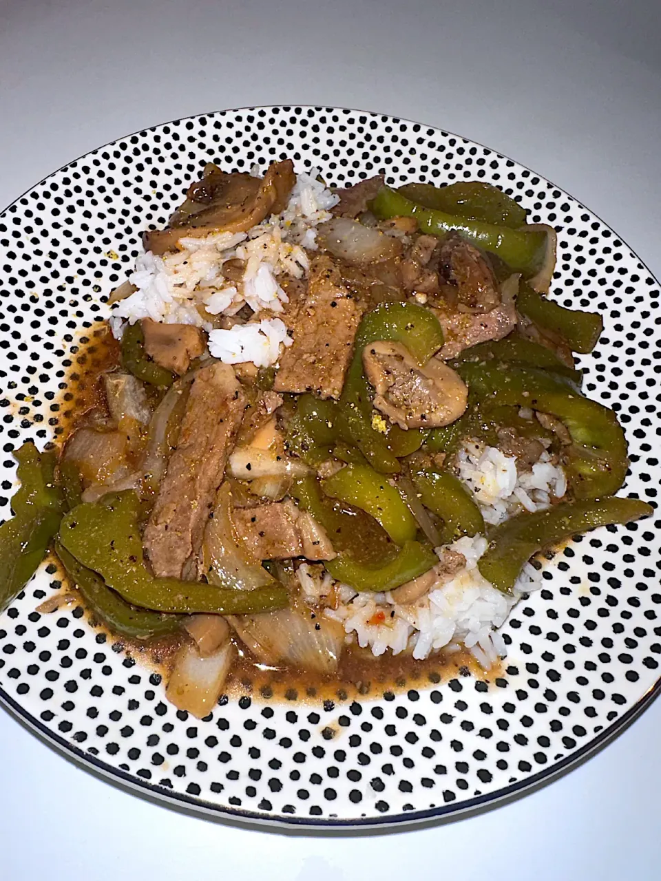 Pepper Steak on thee menu tonight|Tawanjaさん