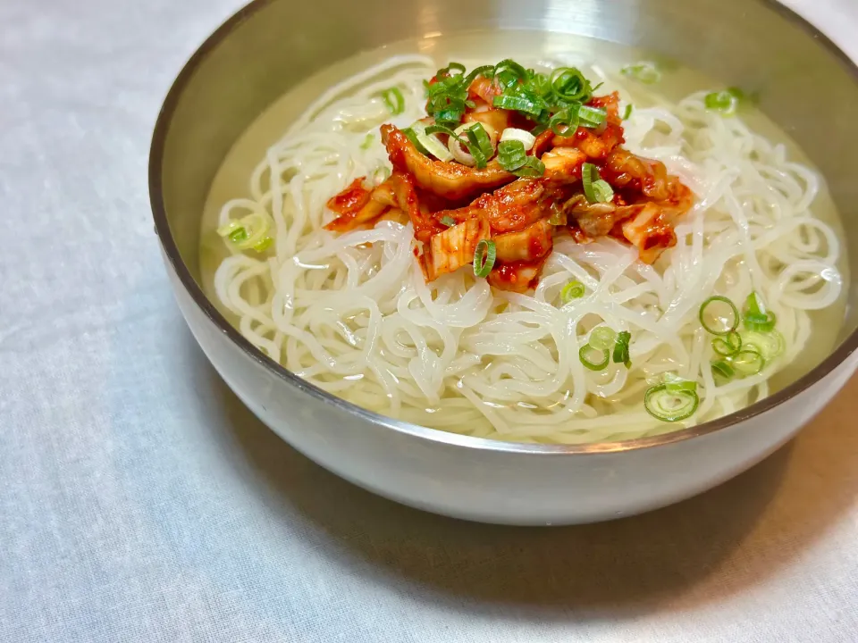 Snapdishの料理写真:冷麺🌶️|HALさん