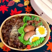 牛すき煮弁当