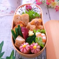 ささみと根菜の甘酢炒め弁当