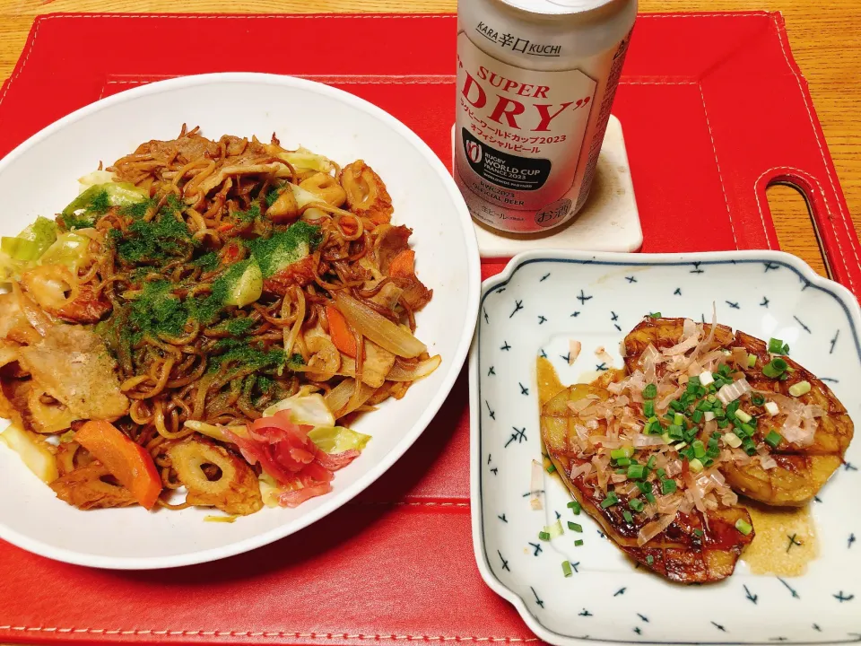 焼きそば
茄子ステーキ🍆|naoさん