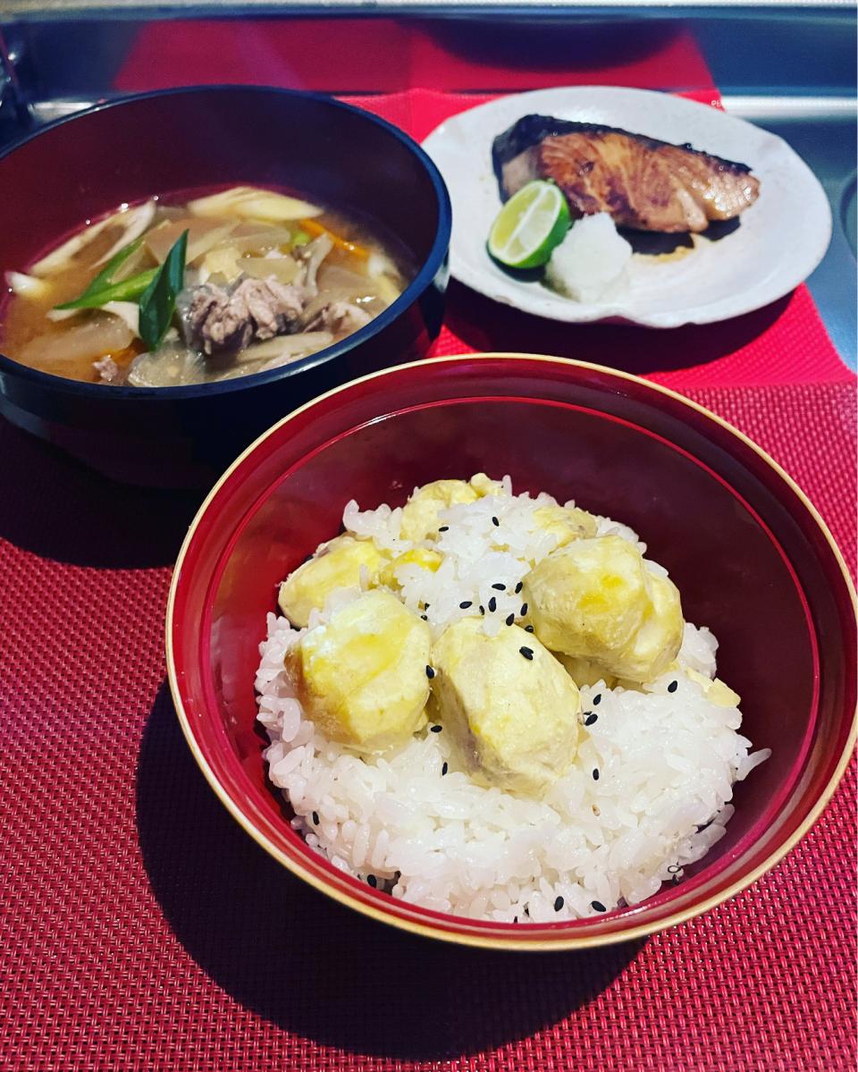 ほっこり栗ご飯