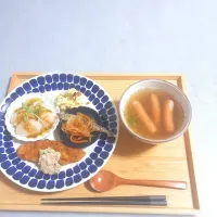 Snapdishの料理写真:プレートご飯|奏さん