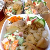 家族お弁当🍱(・8・)♡︎❤️