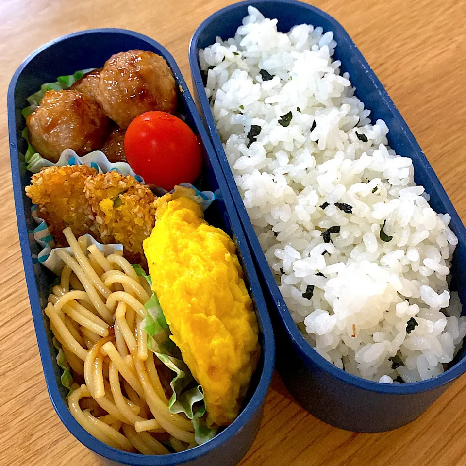 Snapdishの料理写真:中学生弁当|norikoさん