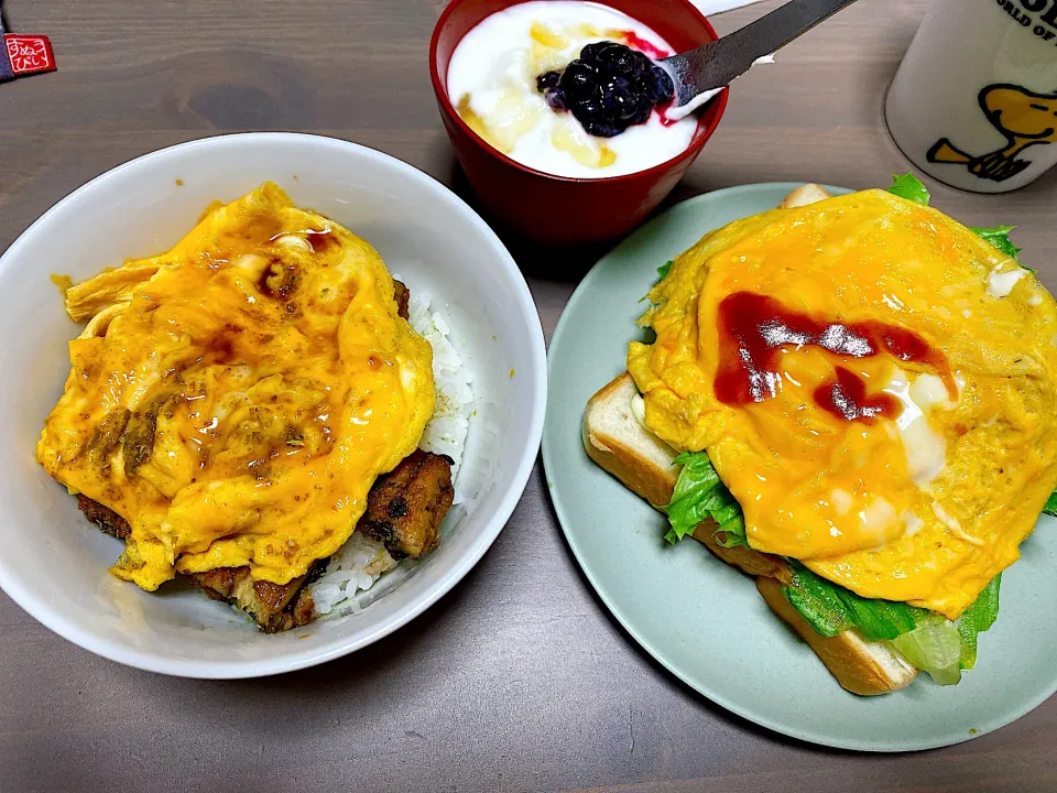 サンドイッチ　鰻玉丼|みーさん