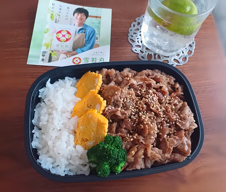 山形のお米「雪若丸」を使った牛肉弁当🍱|Nicoさん