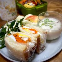 照り焼きの見えない照り焼きサンド