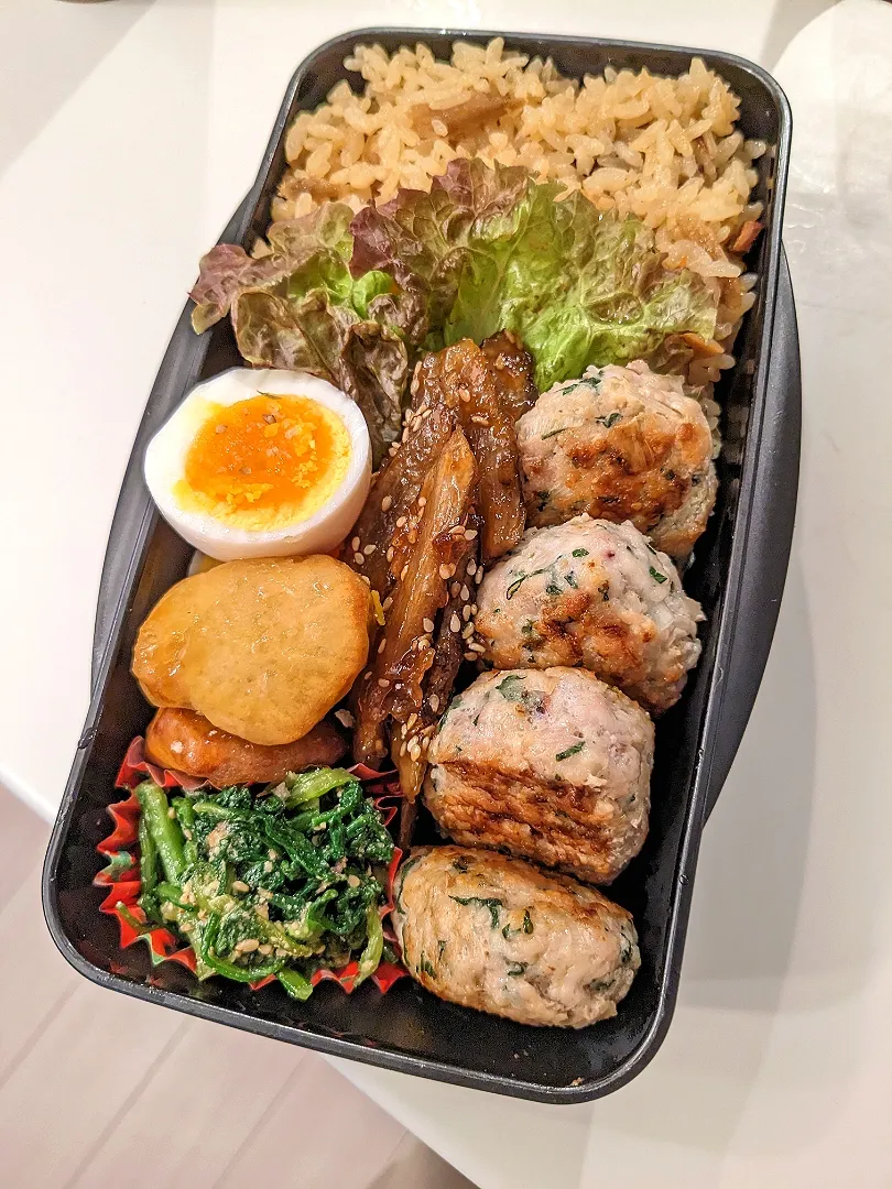 Snapdishの料理写真:つくね弁当|きゅーさん