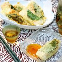 サーモンの生春巻き焼き