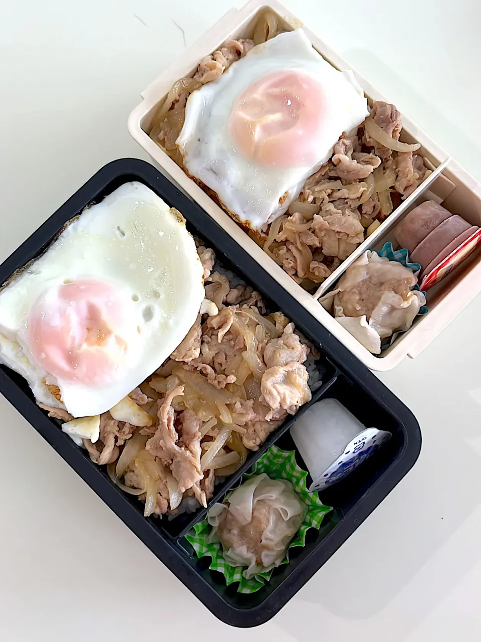 豚丼弁当♪|ikumonさん