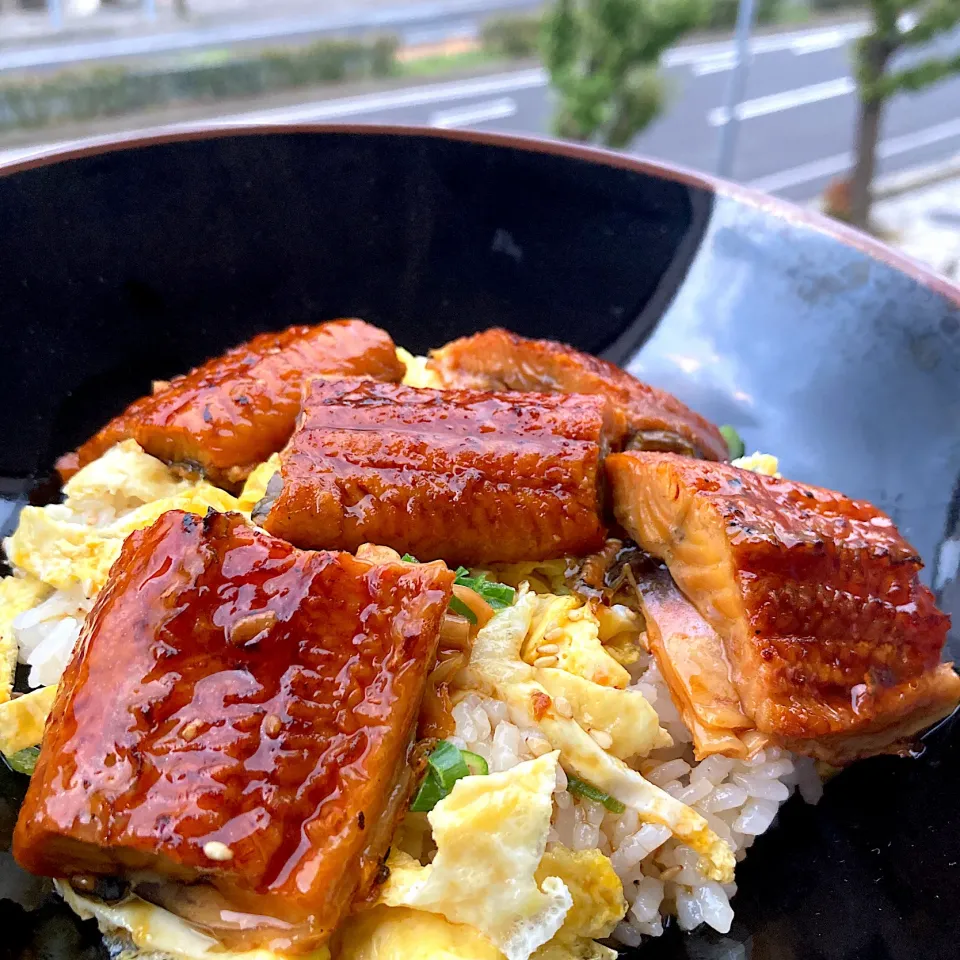 Snapdishの料理写真:うな玉丼|Kさん