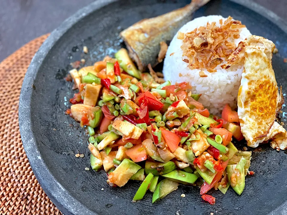 Beberuk terong kacang panjang|yeni kartikasariさん