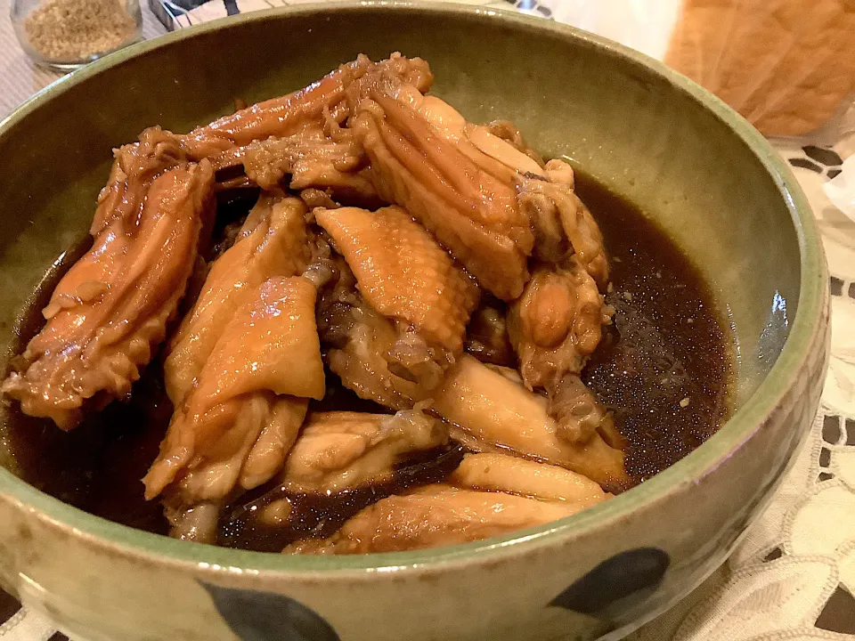 鶏肉の黒酢煮😋|アライさんさん