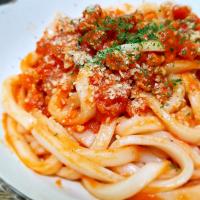 パパ作👨ミートソースうどん
