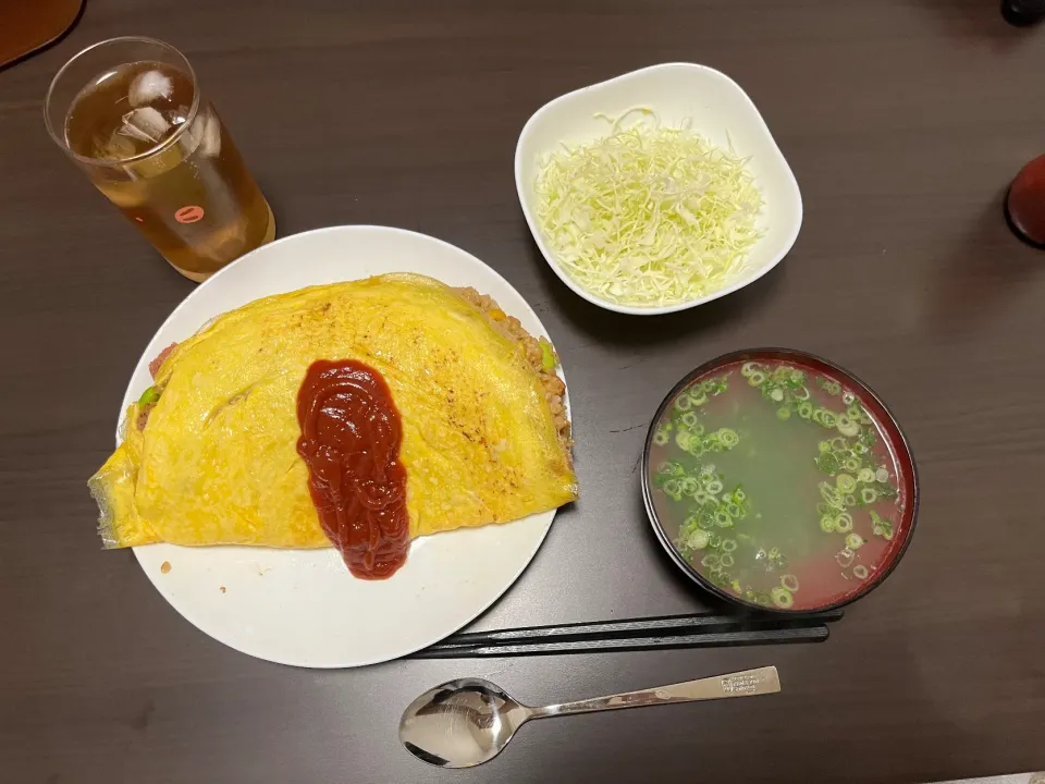 9/29 晩ごはん！　オムライス|ふぁんふぁーれさん