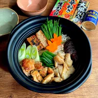 鶏と鱈の糀漬け🍲寄せ鍋