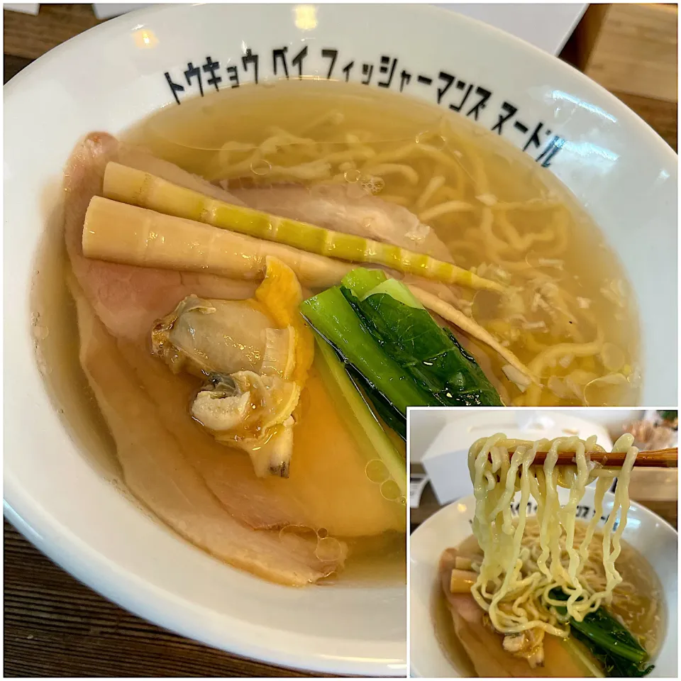 潮らぁ麺@TOKYO BAY FISHERMAN'S NOODLE 葉山店(葉山町)|塩豚骨さん