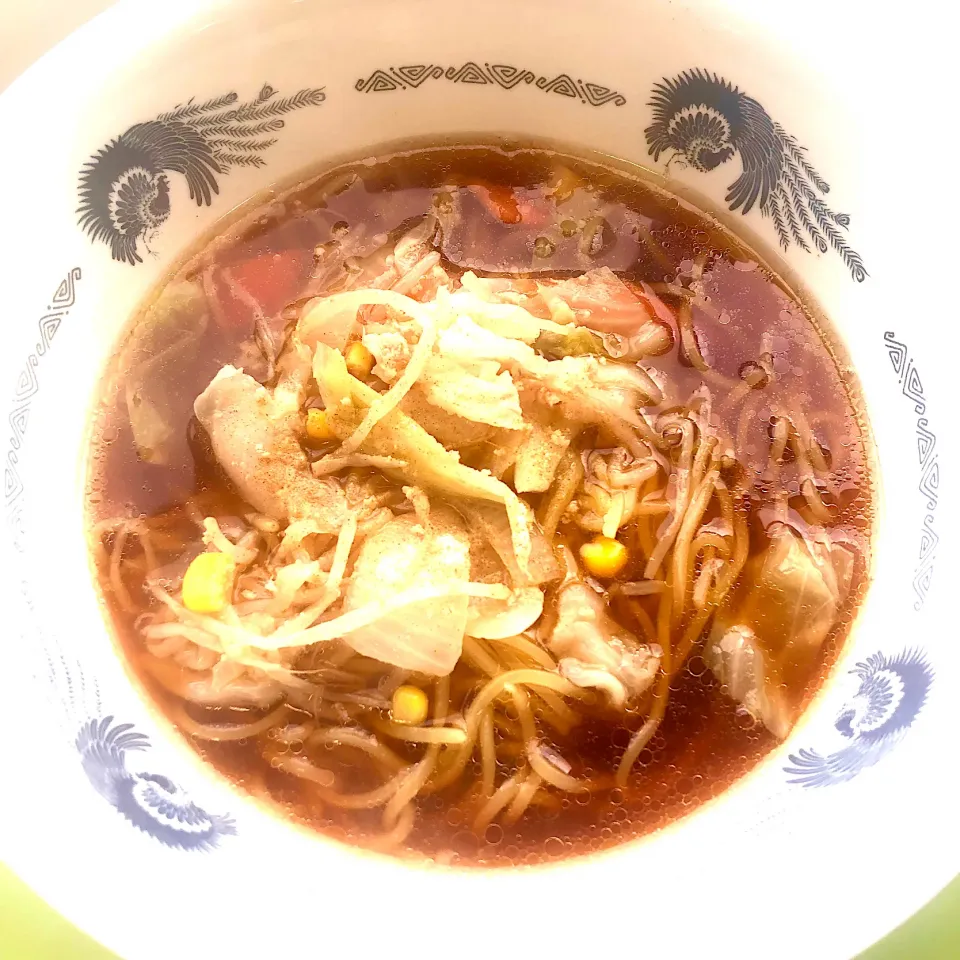 学食の醤油ラーメン|ユキちゃんさん