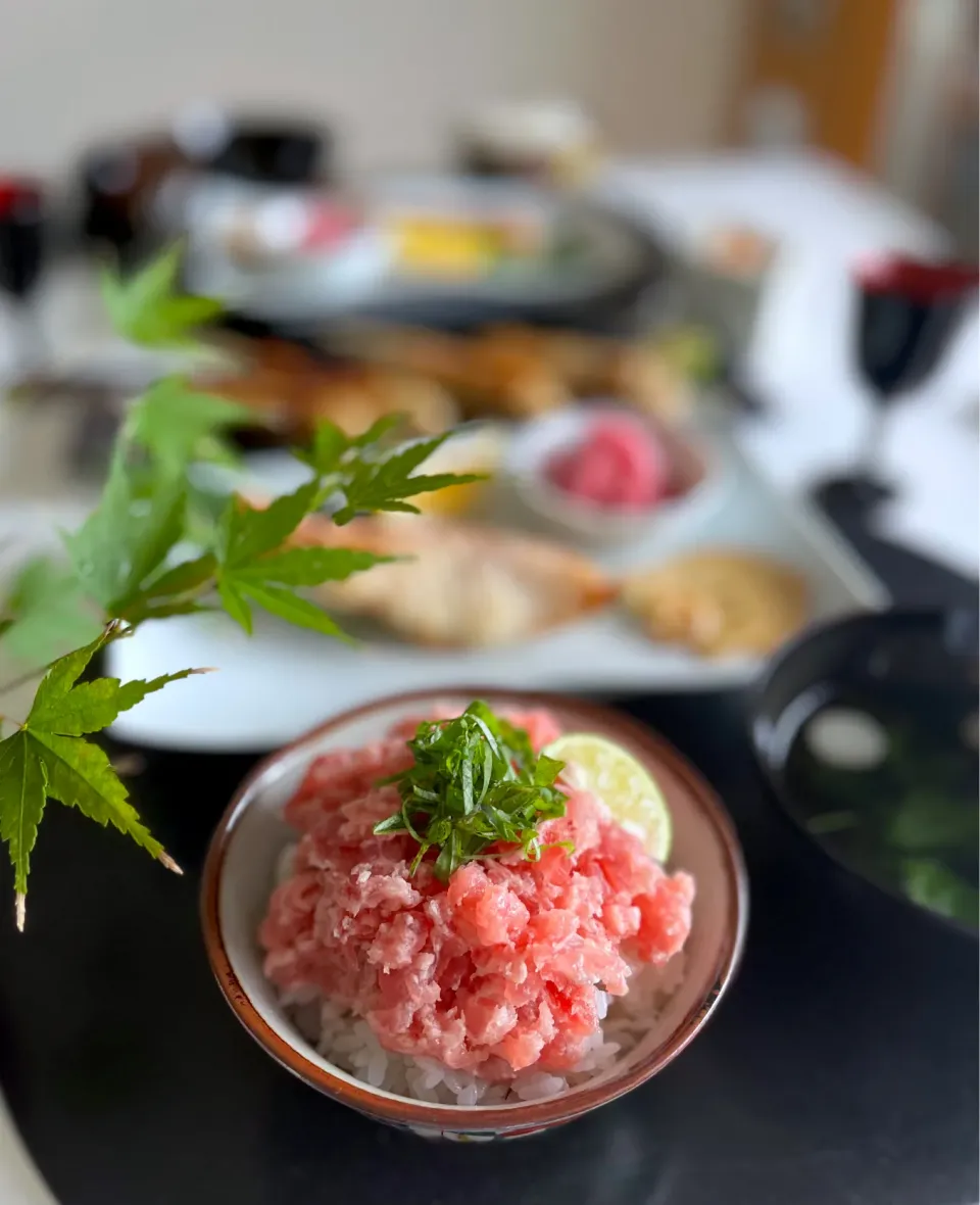 ねぎとろ丼|よしこさん