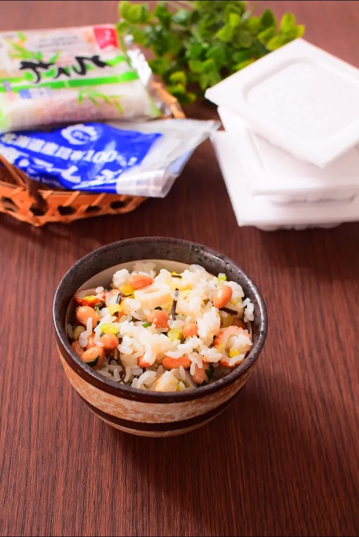 長ねぎ入り納豆塩こんぶ混ぜご飯のレシピ|アマイモノ・クウ蔵さん