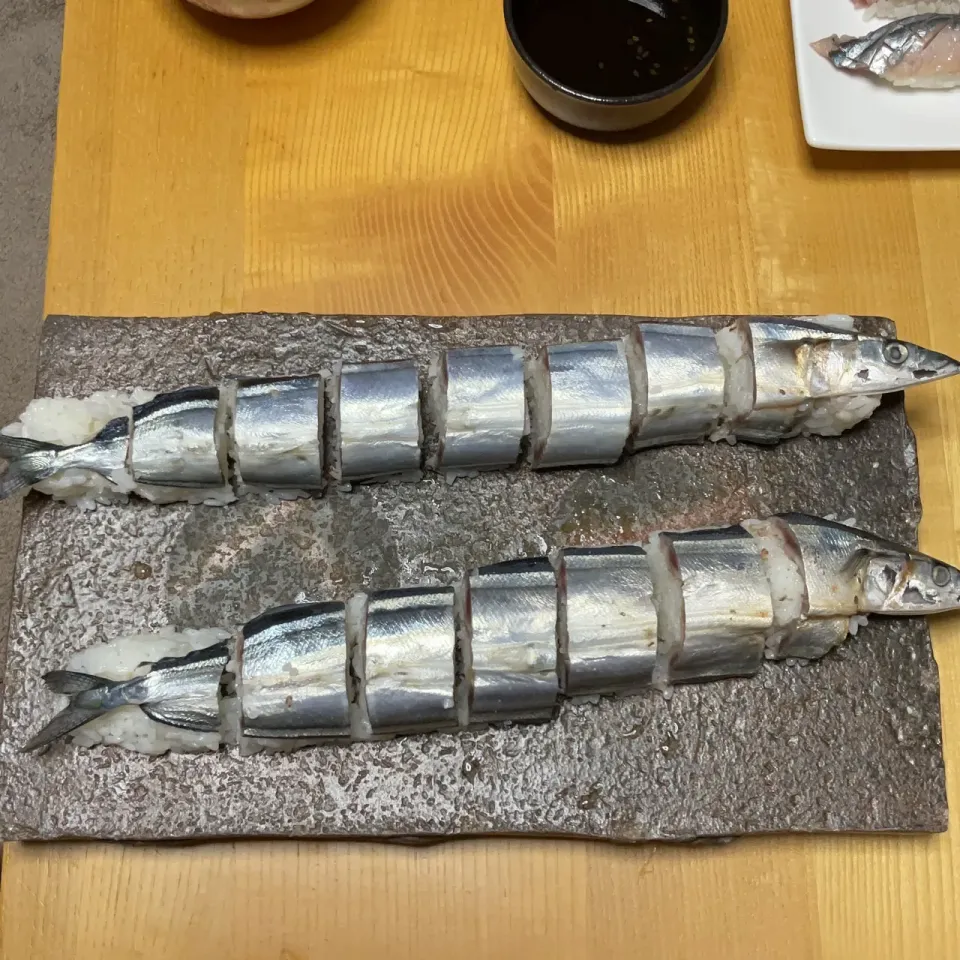 秋刀魚の棒鮨|タマ三郎さん