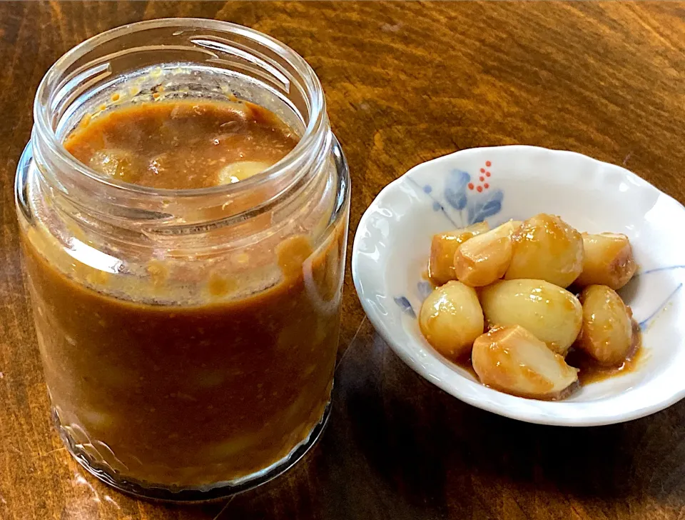 手作り にんにくの味噌漬け|ななごさん